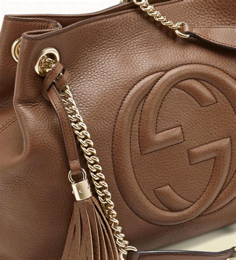 gucci soho leather tote.